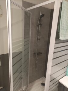 Rénovation de faience dans douche